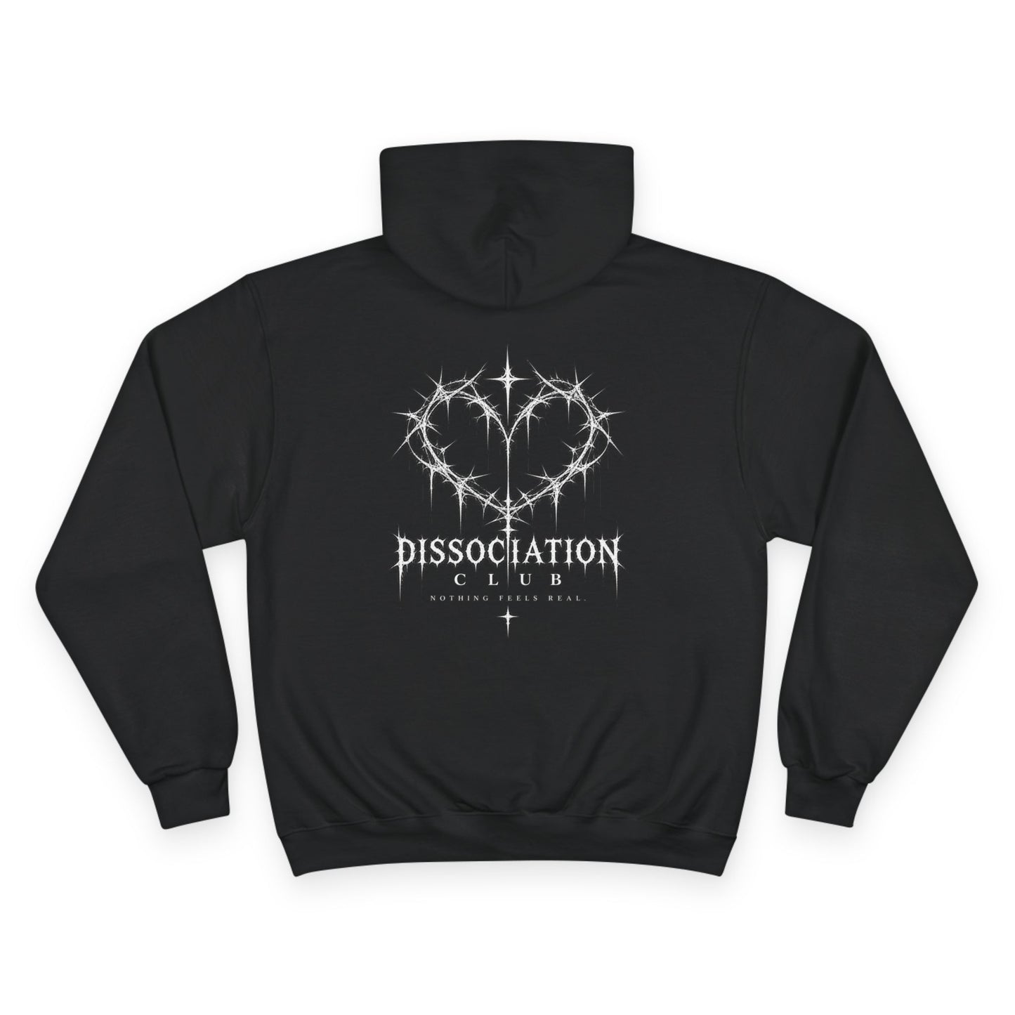 Dissociation Club Hollow Heart Hoodie